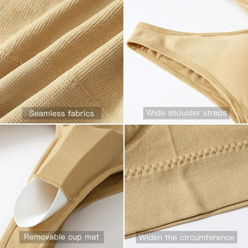 Suures suuruses spordirinnahoidjad Naiste Push Up rinnahoidja juhtmeta rinnahoidjad Suvised hingavad higistamisvastased BH Õmblusteta seksikas pesu Jõusaali fitnessi vest