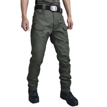 Модни черни армейски панталони с множество джобове Ежедневни панталони Мъжки военни тактически джогери Камуфлажни карго панталони Тактически панталони