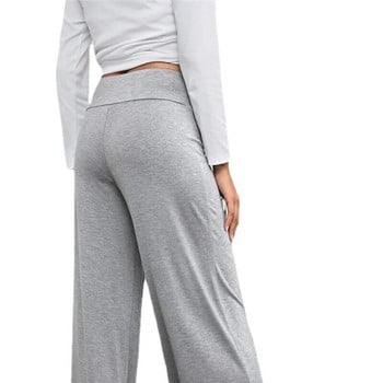 Дамски ежедневни широки панталони за йога Спортни дълги панталони Широки фитнес панталони Дамски клинове за фитнес Дамски спортни облекла