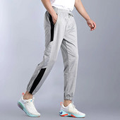 Mărimea M-5XL Pantaloni de sport Jogging pentru bărbați Pantaloni sport alergare Uscare rapidă Antrenament în aer liber Fitness Pantaloni de jogging largi pentru timpul liber