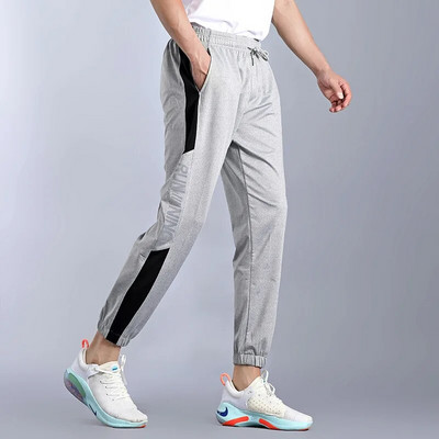 Mărimea M-5XL Pantaloni de sport Jogging pentru bărbați Pantaloni sport alergare Uscare rapidă Antrenament în aer liber Fitness Pantaloni de jogging largi pentru timpul liber