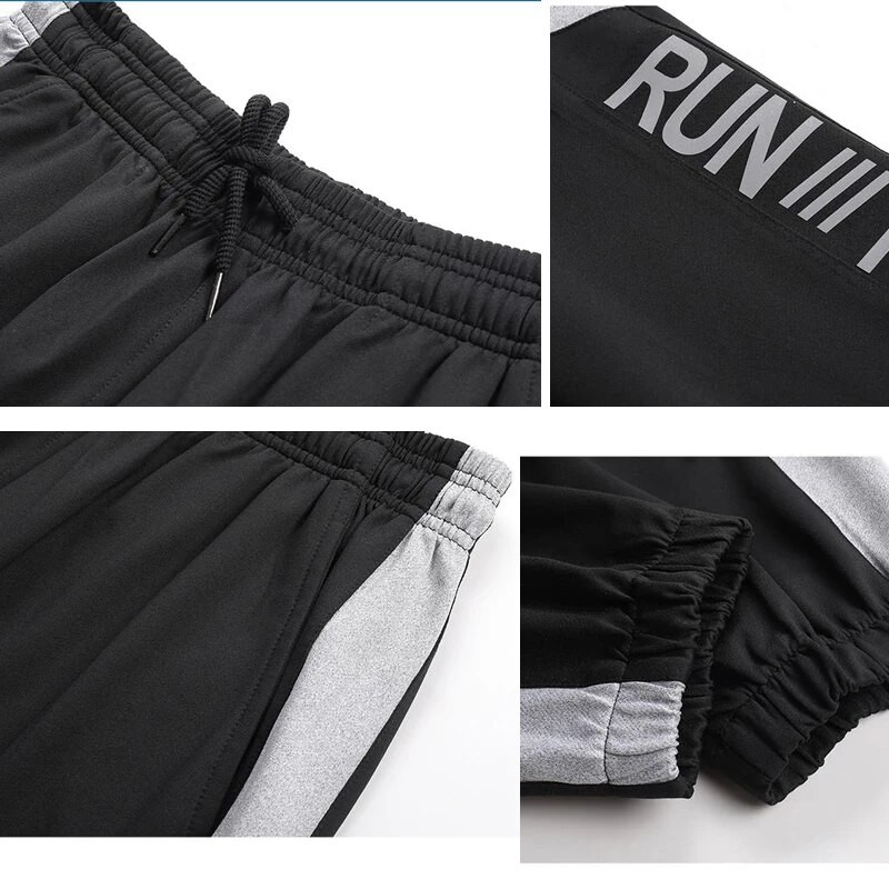 Suurus M-5XL Dressipüksid Meeste Jooksu Spordipüksid Jooksu Kiire kuivamine Õues Treening Fitness Laiad Vabaaja Jooksupüksid