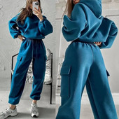 Trening damă Hanorace Set 2 piese Hanorac + Pantaloni Femei Sport Alergare Costum Primăvara și Toamna Iarna Imbracaminte sport