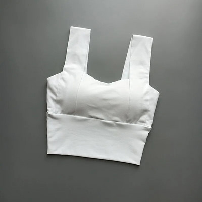 Seksikas spordirinnahoidja ilu seljaosa Naiste Push Up rinnahoidjad Jooksu treening Jõusaal Fitness Treening Crop Tops Lühike Vest Jooga Aluspesu Topid