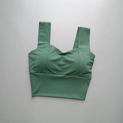 Seksikas spordirinnahoidja ilu seljaosa Naiste Push Up rinnahoidjad Jooksu treening Jõusaal Fitness Treening Crop Tops Lühike Vest Jooga Aluspesu Topid