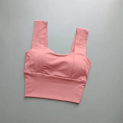 Seksikas spordirinnahoidja ilu seljaosa Naiste Push Up rinnahoidjad Jooksu treening Jõusaal Fitness Treening Crop Tops Lühike Vest Jooga Aluspesu Topid