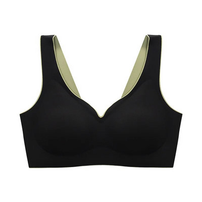 Αθλητικό σουτιέν Running Shockproof Gathering Χωρίς ατσάλινο δαχτυλίδι Υψηλή ελαστικότητα Αναπνεύσιμη πίεση Μείωση ιμάντες ώμου fitness yoga