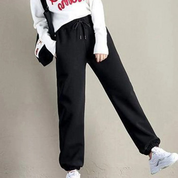 Γυναικεία μασίφ παντελόνι τσέπες με κορδόνια σπορ γυμναστήριο Αθλητική εφαρμογή Jogger παντελόνι σαλόνι Παντελόνι τζόκινγκ Παντελόνι χιπ χοπ