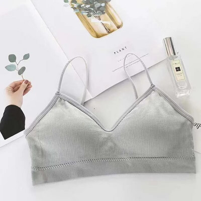 Κορυφαίο γυναικείο σωληνάκι Αθλητικά σουτιέν για γυμναστήριο Fast Dry Elastic padded Gym Running bras Fitness Yoga Sport αναπνεύσιμες μπλούζες