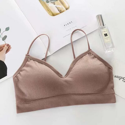 Κορυφαίο γυναικείο σωληνάκι Αθλητικά σουτιέν για γυμναστήριο Fast Dry Elastic padded Gym Running bras Fitness Yoga Sport αναπνεύσιμες μπλούζες