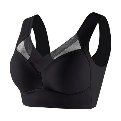 Sportski grudnjaci Bešavni ženski grudnjaci Veliki bez čeličnog prstena Donje rublje Yoga Fitness prsluk za spavanje Crop Top Sportski grudnjaci Ženski