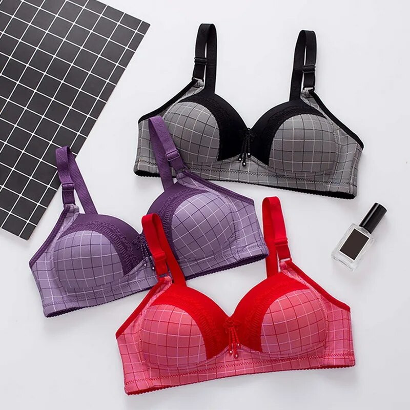 Ploni plius dydžio apatiniai moteriški liemenėlė languota nėrinių gėlių pakabukas, besiūlis 46/105 BC didelės krūtinės liemenėlės belaidė apyrankė Nauja