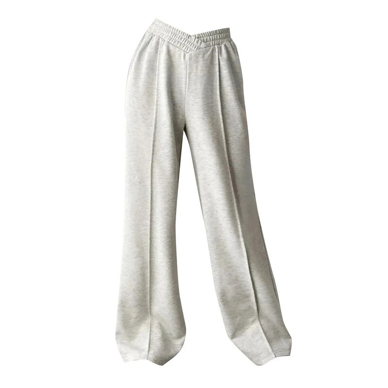 Laisvos Patogios Vienspalvės Laisvalaikis Namai Plačios sportinės kelnės Cargo Pants Patogios kelnės moterims Kasdienis