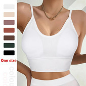 Sutien sport nou pentru femei Sutien de fitness fără cusături Sutien de yoga alb negru pentru alergare Yoga Gym Crop Top Femei Push Up Sutien sport Top bralette