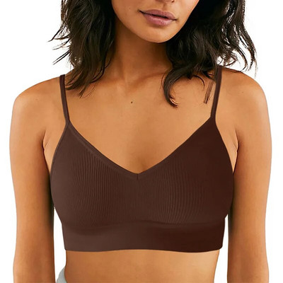 Sutien sport nou pentru femei Sutien de fitness fără cusături Sutien de yoga alb negru pentru alergare Yoga Gym Crop Top Femei Push Up Sutien sport Top bralette