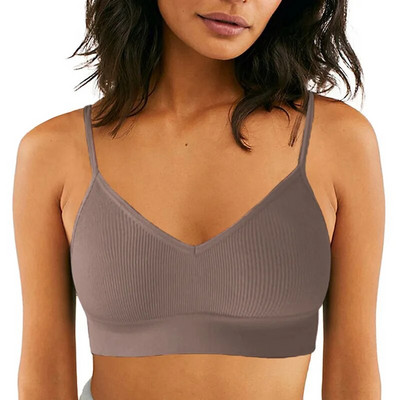 Sutien sport nou pentru femei Sutien de fitness fără cusături Sutien de yoga alb negru pentru alergare Yoga Gym Crop Top Femei Push Up Sutien sport Top bralette