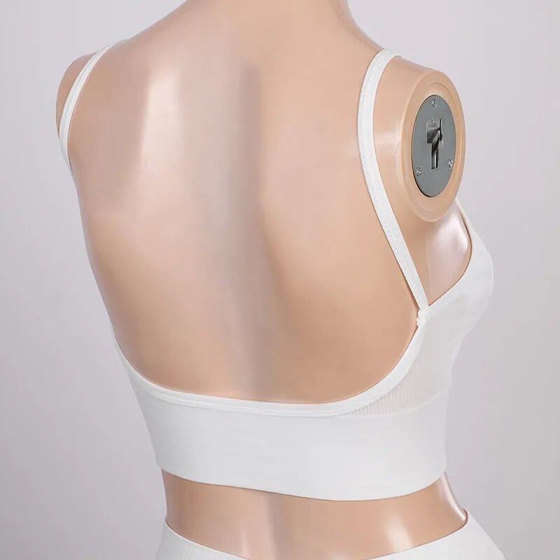 Uus naiste spordirinnahoidja Fitness-topp õmblusteta joogarinnahoidja, must valge, jooksva joogaga jõusaalis Crop Top naiste push-up spordirinnahoidja ülaosa