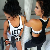 Moterys Vyriški sportiniai marškinėliai Seksualūs laisvalaikio bėgimo liemenė Sportinė sporto salė Sportiniai marškinėliai be rankovių Y2K ant viršaus