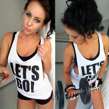 Γυναικεία Ανδρικά Αθλητικά T-shirts Σέξι τοπ Casual Tank Loose Fitness Γιλέκο για τρέξιμο Gym Sports Αμάνικα T-Shirts Y2K Tank Top