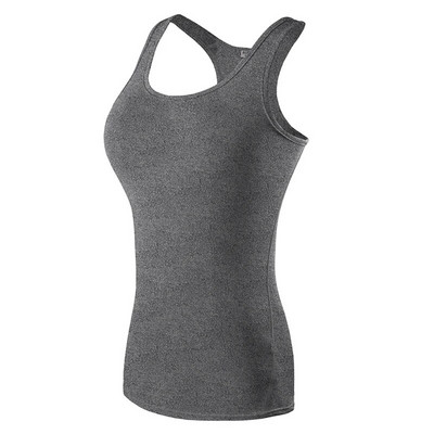 Topuri de yoga pentru femei Cămăși fără mâneci, maiuu respirabil, cămașă sexy de compresie, cu capul de compresie, pentru femei, de vară, pentru femei.
