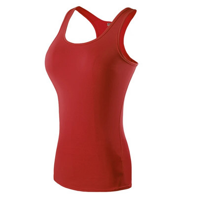 Topuri de yoga pentru femei Cămăși fără mâneci, maiuu respirabil, cămașă sexy de compresie, cu capul de compresie, pentru femei, de vară, pentru femei.