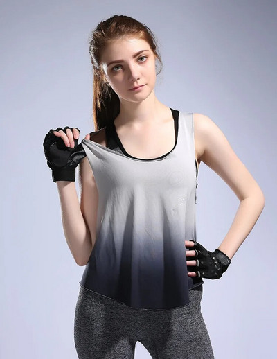 Tricou pentru antrenament pentru gimnastică pentru femei Tricou sport pentru fitness, vestă de antrenament, exercițiu, alergare, îmbrăcăminte, îmbrăcăminte sportivă, maiou, maiou, haine E59