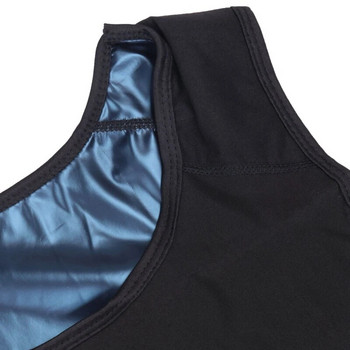3X Sauna Vest Premium Workout Tank Top Polymer for Slimming Weight Loss Fitness ανδρικό S/M