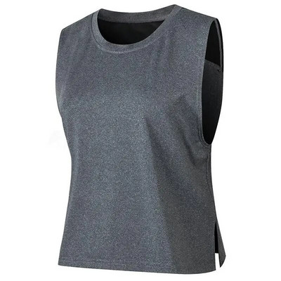 Γυναικείο φαρδύ γιλέκο Running Tank Top Quick Dry Solid Tee Casual Base Layer πουκάμισα Marathon Jogging Activewear Bodybuilding Ρούχα