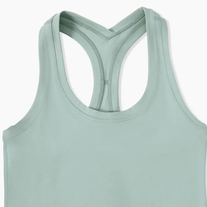 Αθλητικό σουτιέν Καλοκαιρινό νέο αντικείμενο Γυναικείο πουκάμισο για τρέξιμο Υψηλή υποστήριξη Ελαστικό γιλέκο Lycra Βαθιά U-back Crop Top Sexy Fitness Εσώρουχα