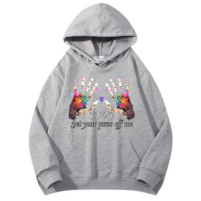 Sieviešu džemperi ar kapuci Modes sporta krekli ar garām piedurknēm, džemperi, brīvi apģērbu topi