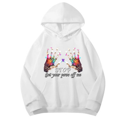 Sieviešu džemperi ar kapuci Modes sporta krekli ar garām piedurknēm, džemperi, brīvi apģērbu topi