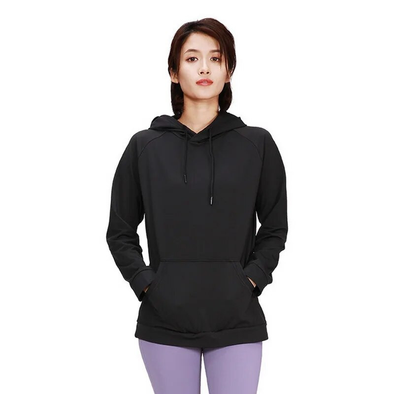 Sieviešu mode Ikdienas sporta kapuci Topi Skriešana Skriešana ar kapuci džemperis Trenažieru zāle Joga Fitness Sporta apģērbs Treniņam Treniņa apģērbs