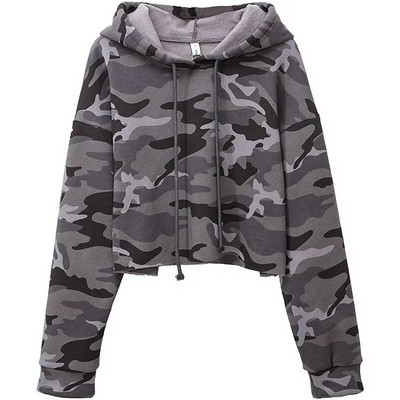 Sean Tsing® sporta lielizmēra džemperi sievietēm ar garām piedurknēm, savelkamām aukliņām, flīsa kapucēm, skriešanas fitnesam, brīvi džemperi