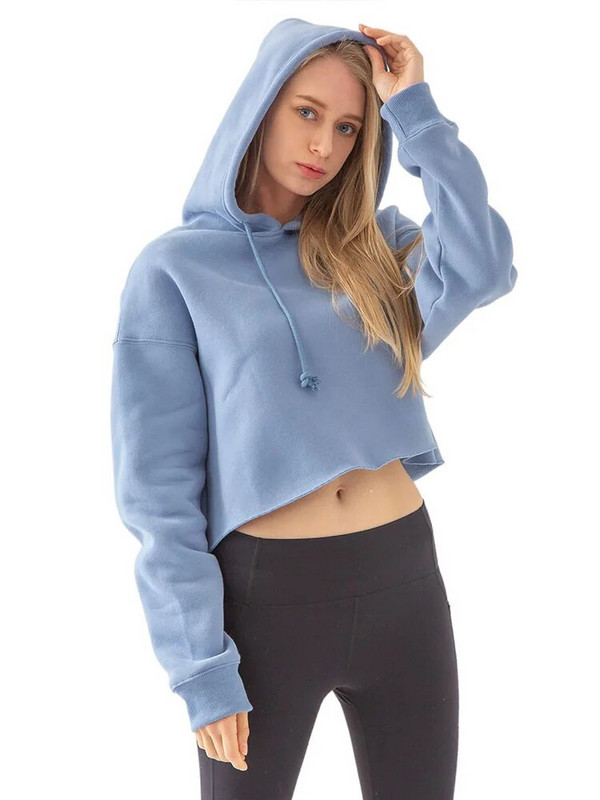 Sean Tsing® sporta lielizmēra džemperi sievietēm ar garām piedurknēm, savelkamām aukliņām, flīsa kapucēm, skriešanas fitnesam, brīvi džemperi