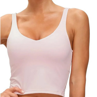 Sutiene sexy pentru femei, lenjerie de fitness cu spate în U, cu tampoane detașabile, vestă de yoga, sală de gimnastică, fără inel de oțel, crop top pentru alergare
