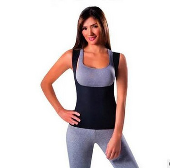 Γυναικείες διαμορφώσεις σώματος αδυνατίσματος Σάουνα Κορσέ μέσης λίπους Γιλέκο που καίει λίπος Προπονητής μέσης μείωσης Shapewear Sweat Tank Top για απώλεια βάρους