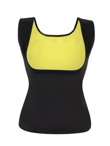 Γυναικείες διαμορφώσεις σώματος αδυνατίσματος Σάουνα Κορσέ μέσης λίπους Γιλέκο που καίει λίπος Προπονητής μέσης μείωσης Shapewear Sweat Tank Top για απώλεια βάρους