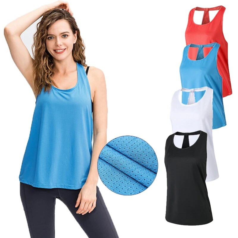 Lovmove αμάνικο γιλέκο τρεξίματος Γυναικείο αμάνικο μπλουζάκι γιόγκα αναπνεύσιμο αθλητικό μονό γιλέκο γυμναστικής Fitness Crop Top Γυναικείο αμάνικο πουκάμισο