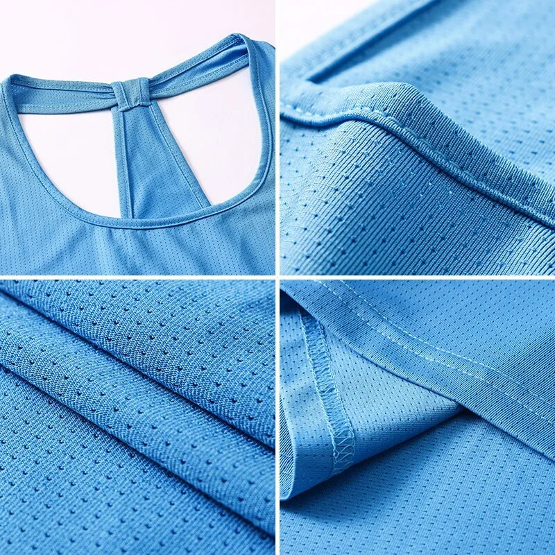 Lovmove αμάνικο γιλέκο τρεξίματος Γυναικείο αμάνικο μπλουζάκι γιόγκα αναπνεύσιμο αθλητικό μονό γιλέκο γυμναστικής Fitness Crop Top Γυναικείο αμάνικο πουκάμισο