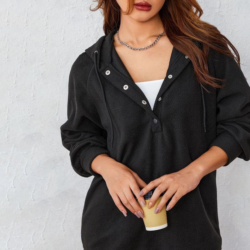 Sieviešu savelkamās aukliņas kapuces Lielizmēra flīsa džemperi rudens ziemas treniņš skriešana ikdienas sporta krekli ar kapuci Ielu skriešanas topi