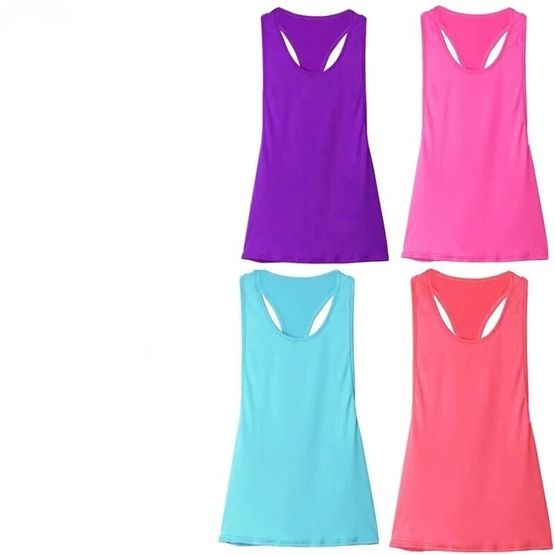 Ženske majice bez rukava Bluza Široka majica bez rukava Prsluk za jogu u teretani Prsluk za trčanje za trening Ženska majica bez rukava u teretani