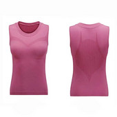 Femei Yoga Vestă de gimnastică Antrenament Fitness Tricou Sport Tricou Antrenament Exercițiu Alergare Îmbrăcăminte Îmbrăcăminte sportivă Tricou BX121