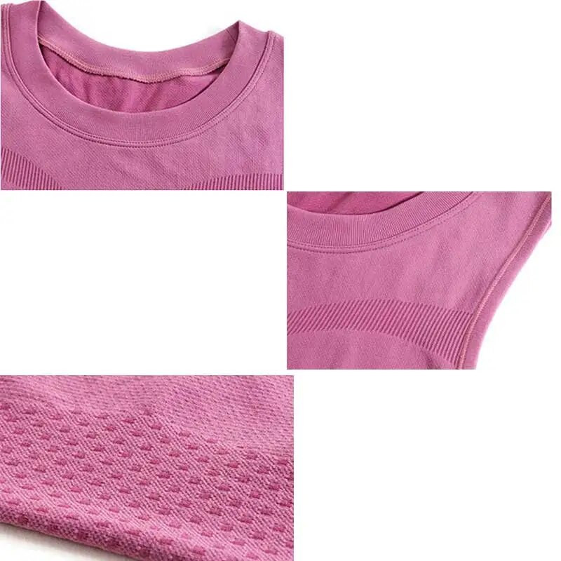 Naiste jooga jõusaali vest Treening Fitness Tankid Spordi T-särk Treening Treening Jooksuriided Spordirõivad Teeriided BX121