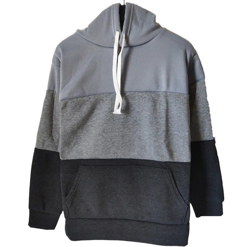 Дамски суичъри Есен Зима Суичъри с дълъг ръкав Дамски суичър с цип и джоб с качулка Дамски горни дрехи