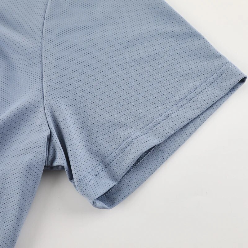 Γιόγκα Αθλητικές Μπλούζες Υπαίθρια Προπόνηση Τρέξιμο Γρήγορο Στέγνωμα Αθλητικό Πουκάμισο Γυμναστικής Αναπνεύσιμο Λεπτό Μόδα O λαιμό κοντό μανίκι