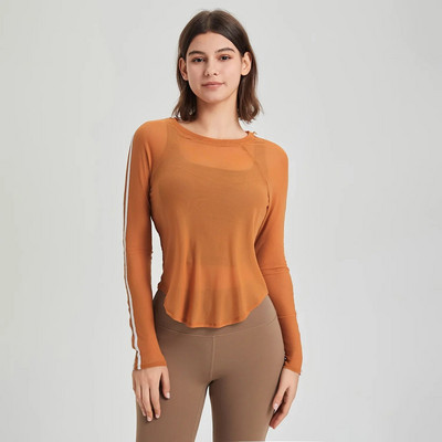 Cloud Hide HOT Girl Sport Cămăși Femei Top Fashion Yoga Tricouri Gym Lady Workout Cover-up Toamnă Bluză cu mânecă lungă Îmbrăcăminte sport