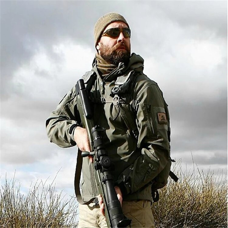 2023 TAD Winter Shark Skin Military Windproof Tactical Softshell Jacket Men αδιάβροχο Army Soft Shell Coat Windbreaker Rain