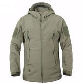 2023 TAD Winter Shark Skin katonai szélálló taktikai Softshell dzseki férfi vízálló hadsereg Softshell kabát széldzseki eső