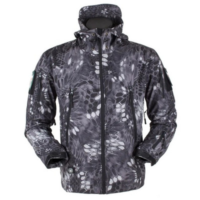 2023 TAD Winter Shark Skin katonai szélálló taktikai Softshell dzseki férfi vízálló hadsereg Softshell kabát széldzseki eső