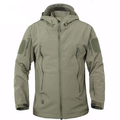 2023 TAD Winter Shark Skin katonai szélálló taktikai Softshell dzseki férfi vízálló hadsereg Softshell kabát széldzseki eső